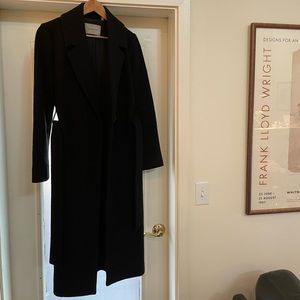 Aritzia Babaton Boiled Wool Coat